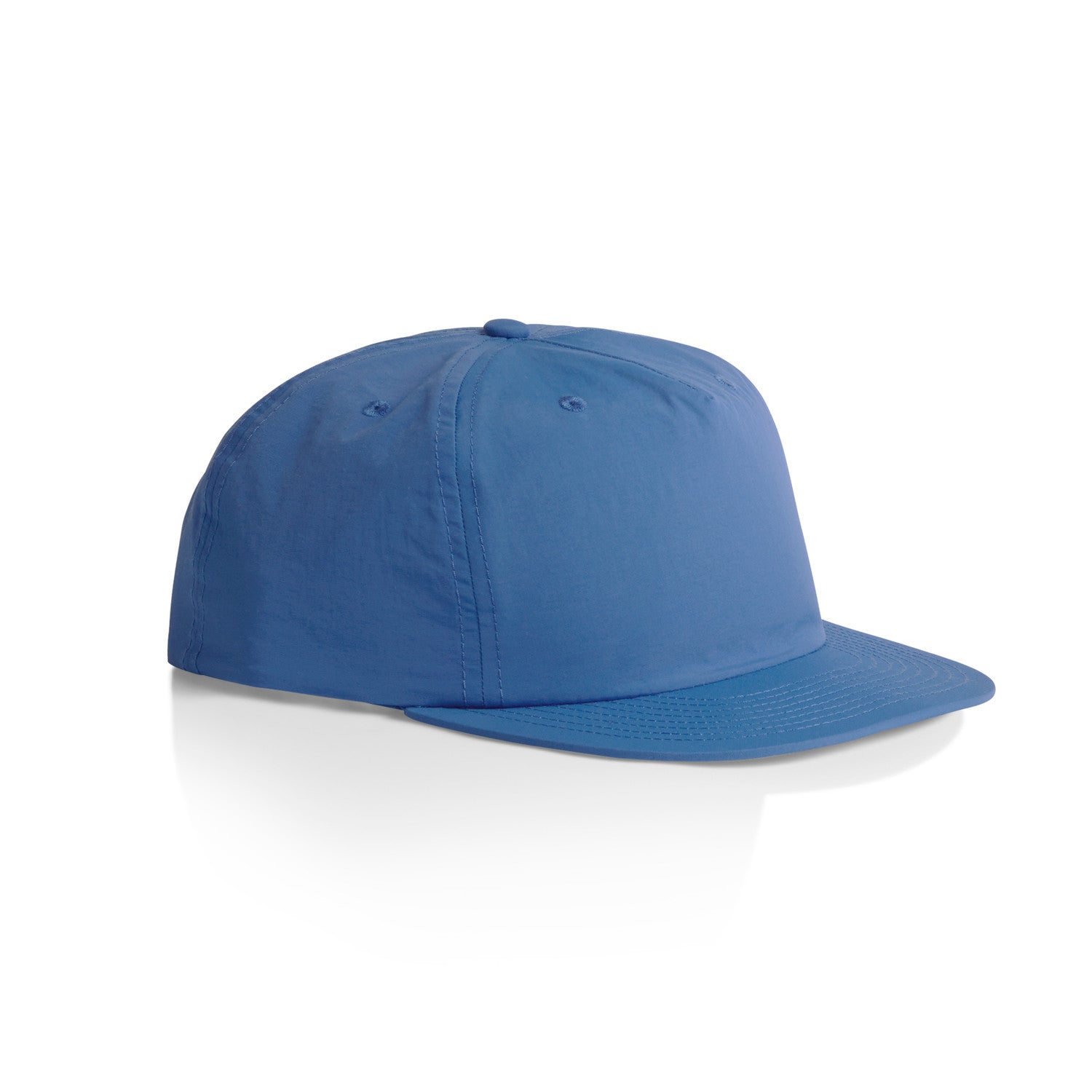 AS Colour Surf Cap in royal blue side view – Custom Embroidered | My Custom Beanie
