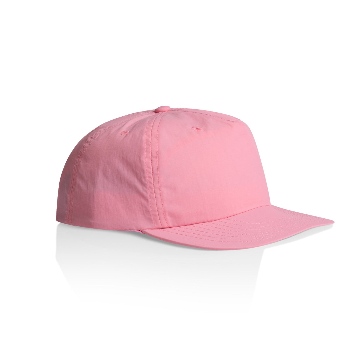 AS Colour Surf Cap in bubblegum side view – Custom Embroidered | My Custom Beanie