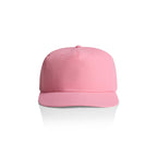 AS Colour Surf Cap in Bubblegum front view – Custom Embroidered | My Custom Beanie


