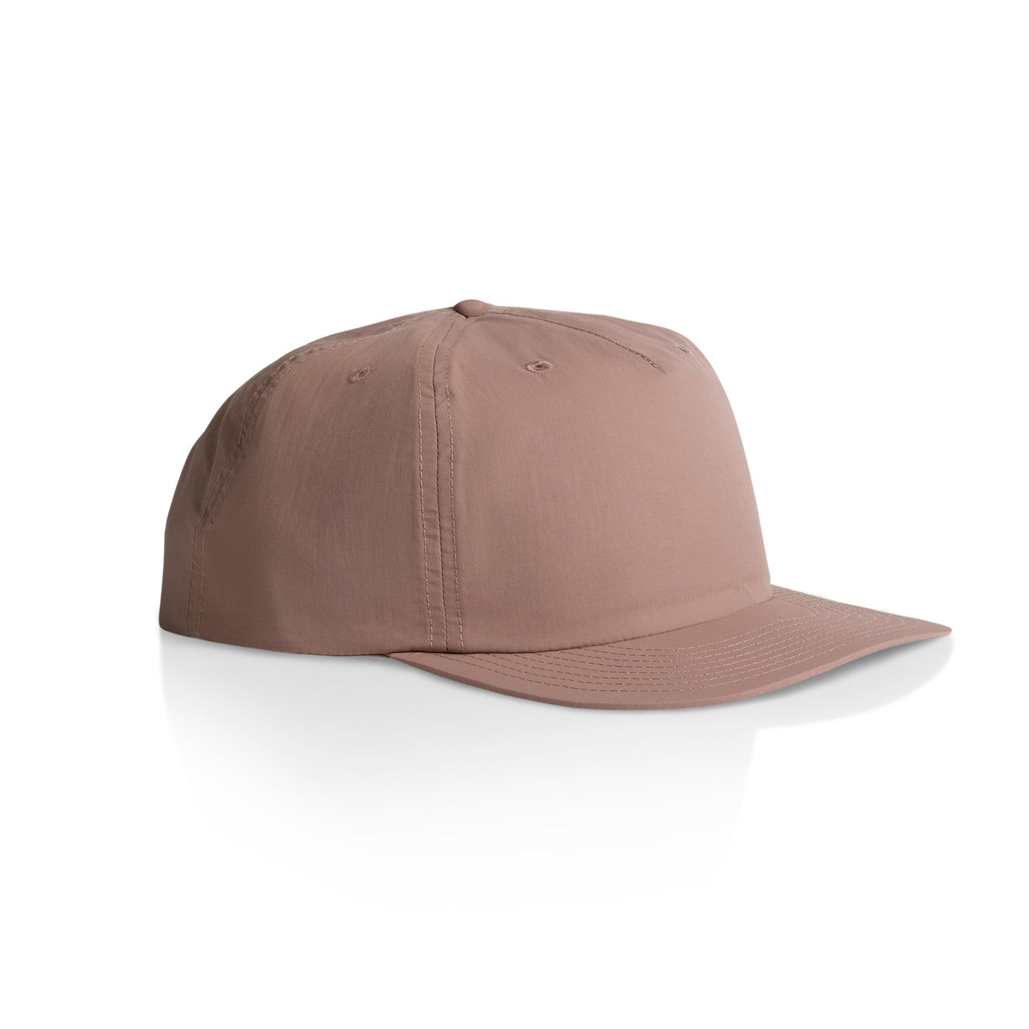AS Colour Surf Cap in hazy pink side view – Custom Embroidered | My Custom Beanie