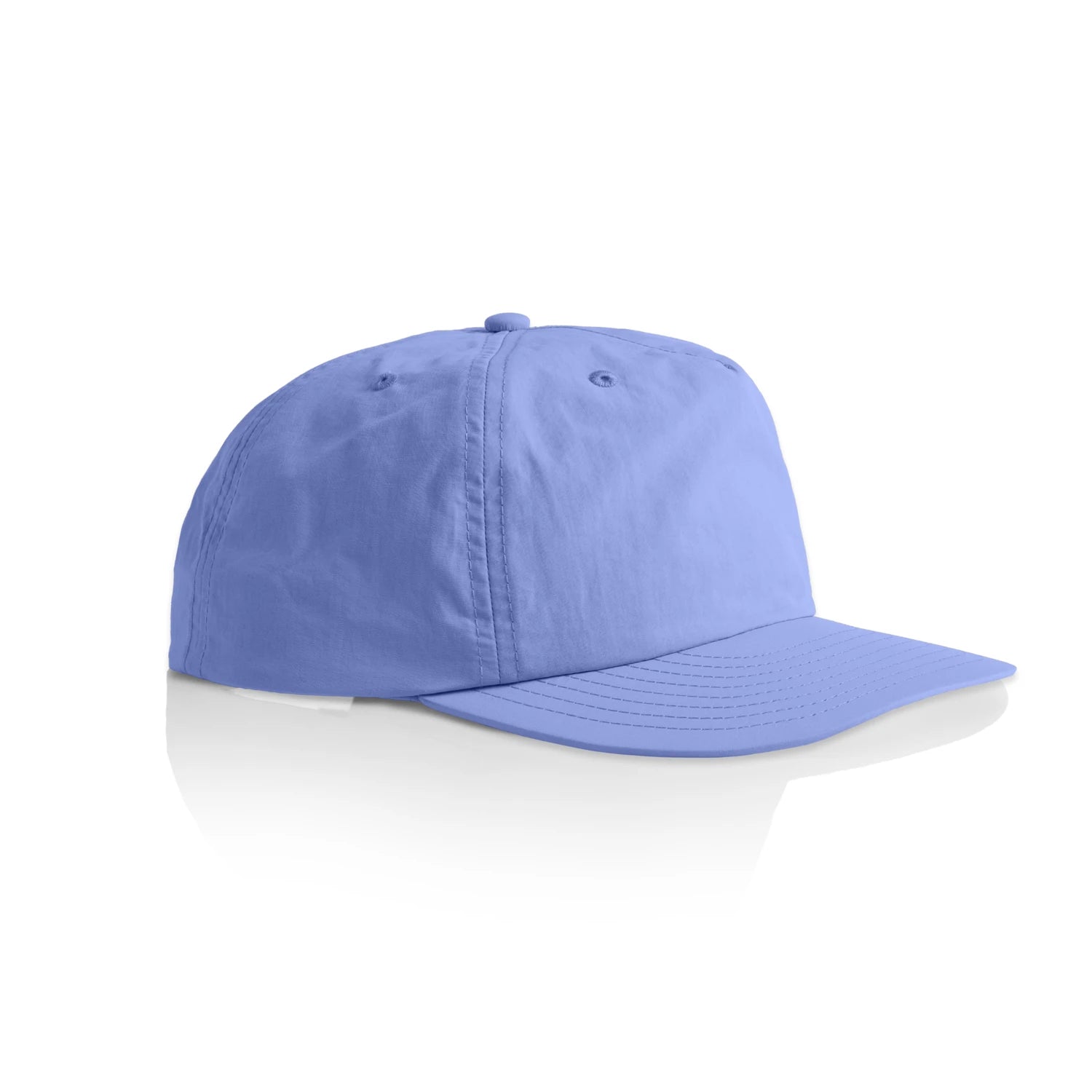AS Colour Surf Cap in lapis side view – Custom Embroidered | My Custom Beanie
