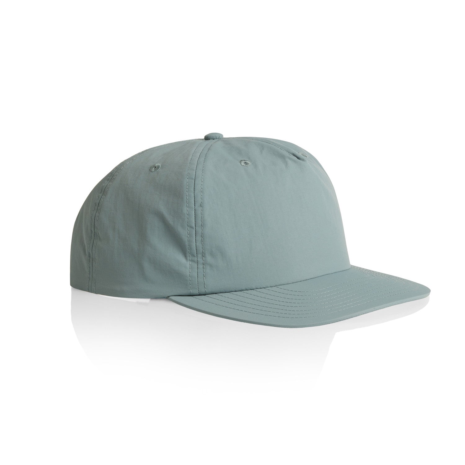 AS Colour Surf Cap in mineral side view – Custom Embroidered | My Custom Beanie
