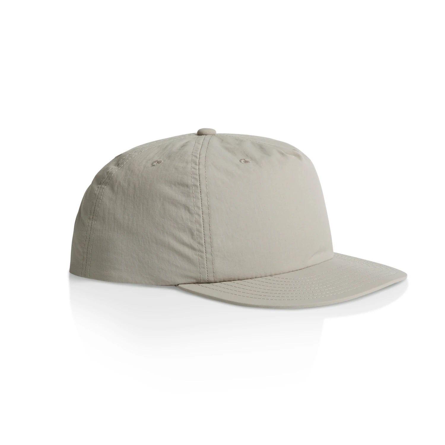 AS Colour Surf Cap in mushroom side view – Custom Embroidered | My Custom Beanie
