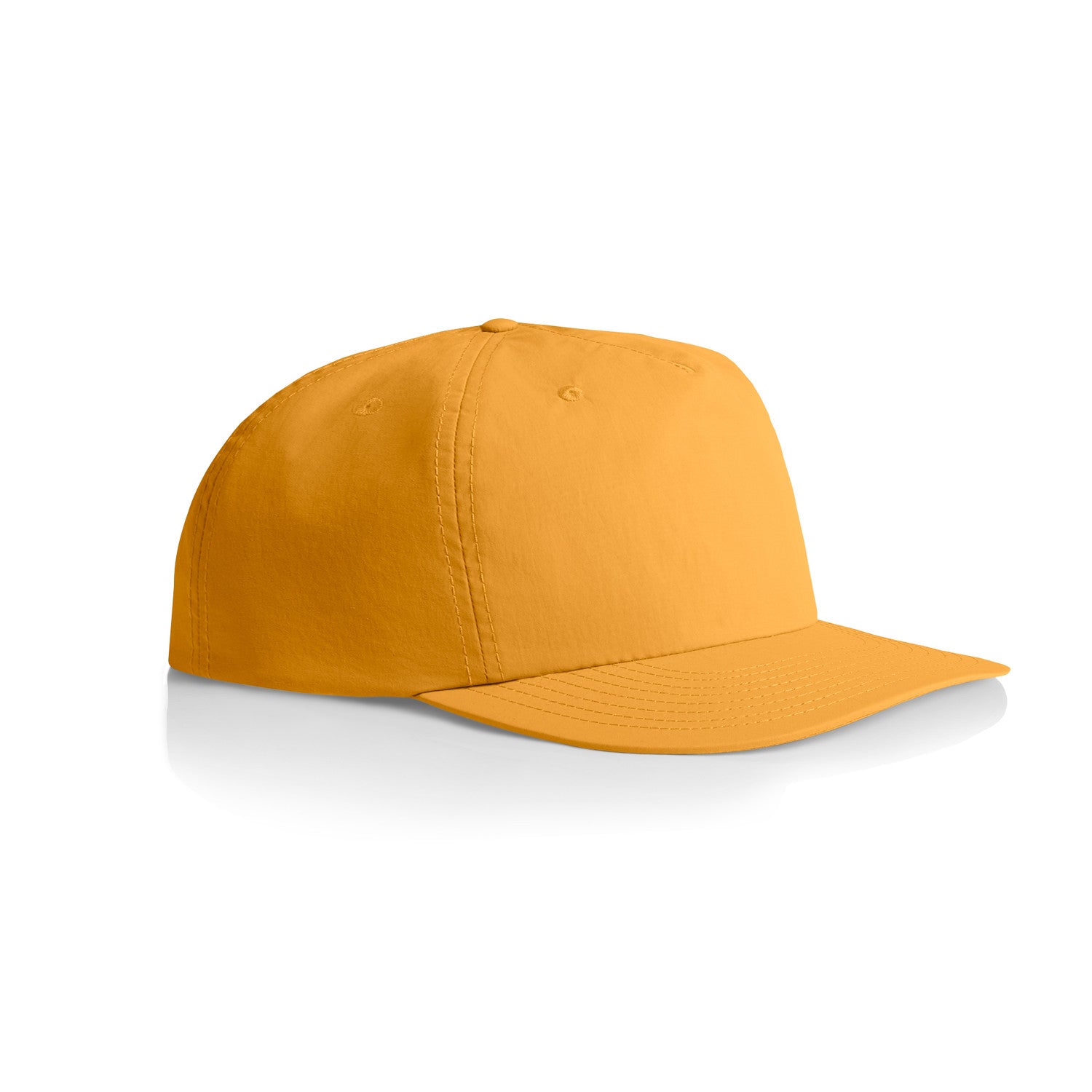 AS Colour Surf Cap in mustard side view – Custom Embroidered | My Custom Beanie