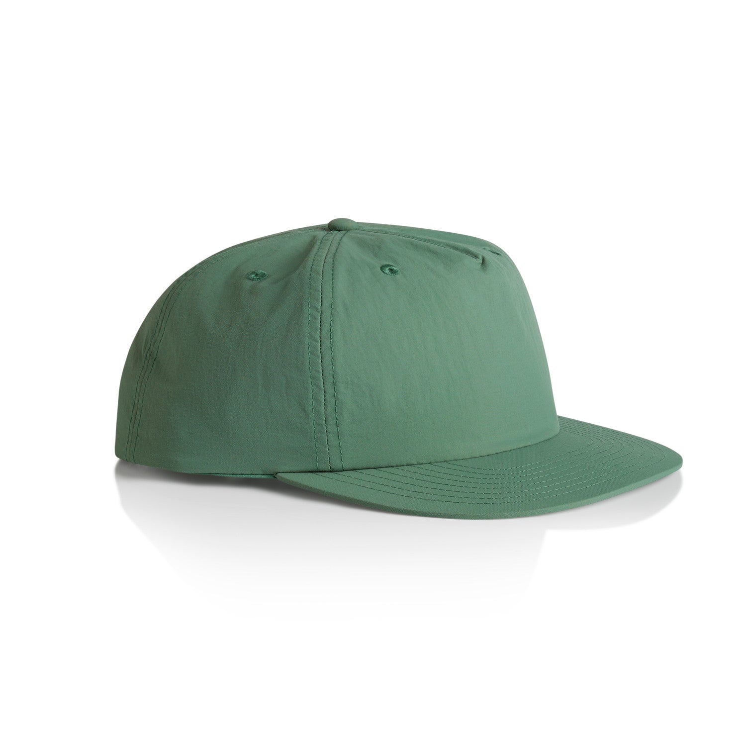 AS Colour Surf Cap in sage side view – Custom Embroidered | My Custom Beanie
