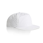 AS Colour Surf Cap in white side view – Custom Embroidered | My Custom Beanie