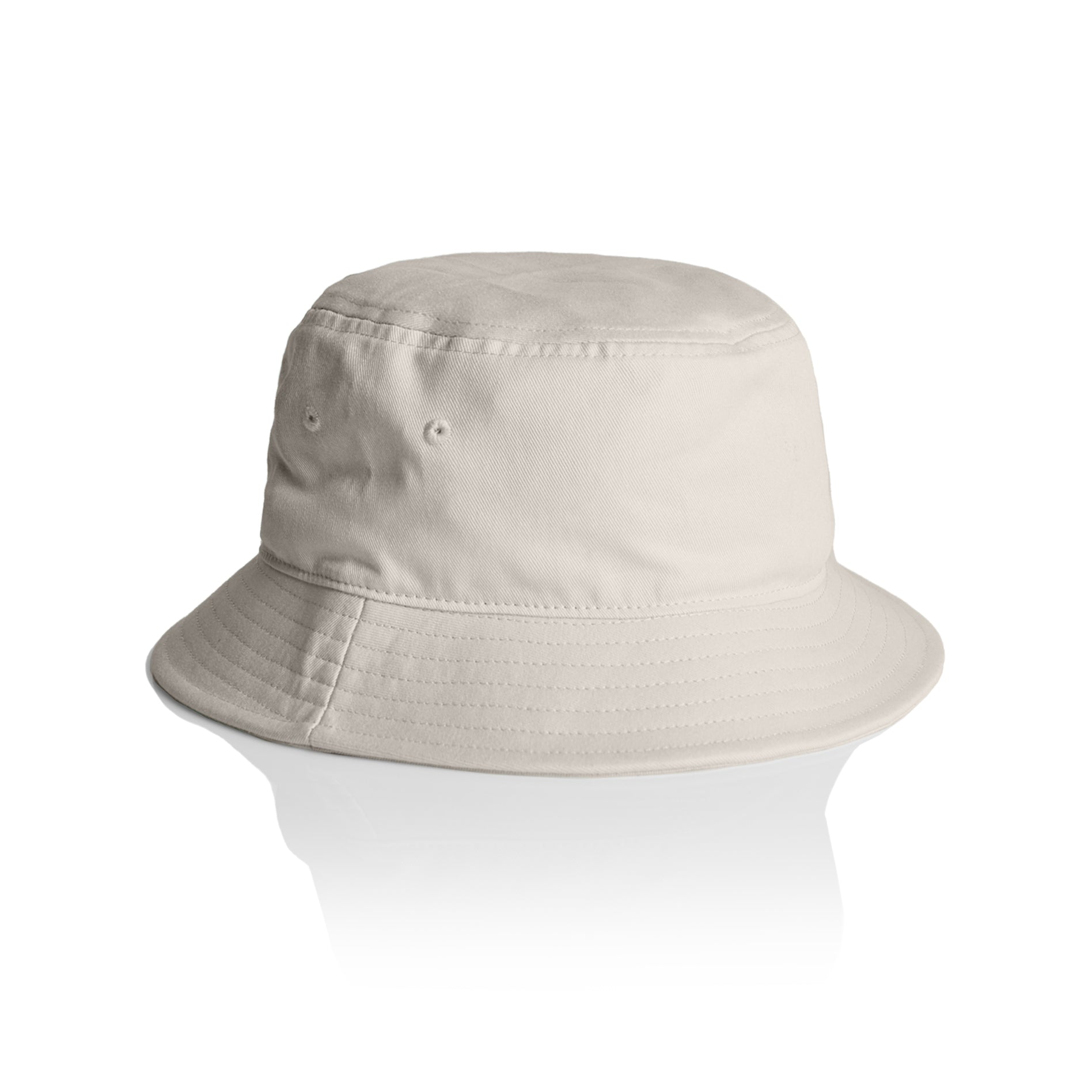 Front Image of AS Colour Bucket Hat in Colour Bone