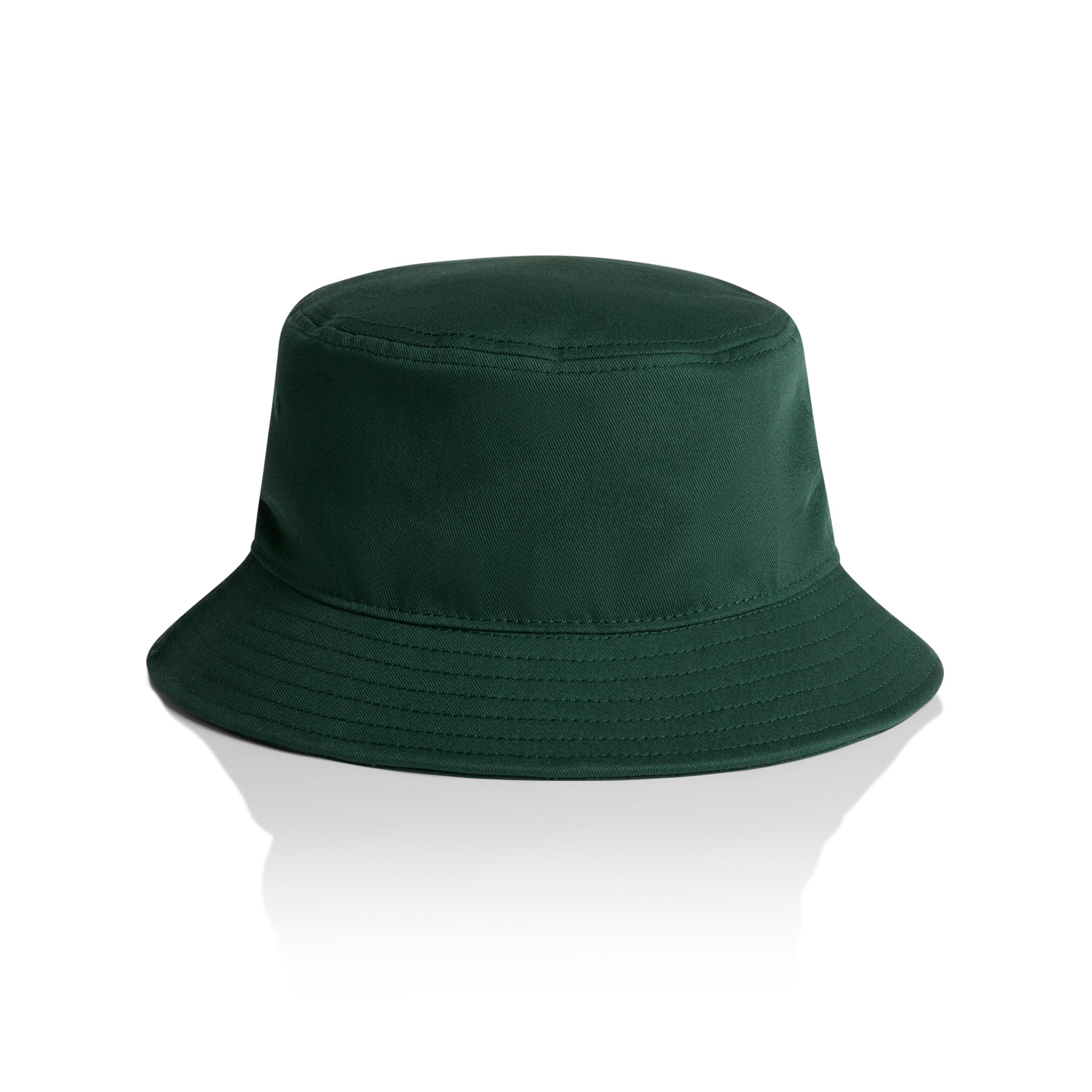 Front Image of AS Colour Bucket Hat in Colour Forest Green