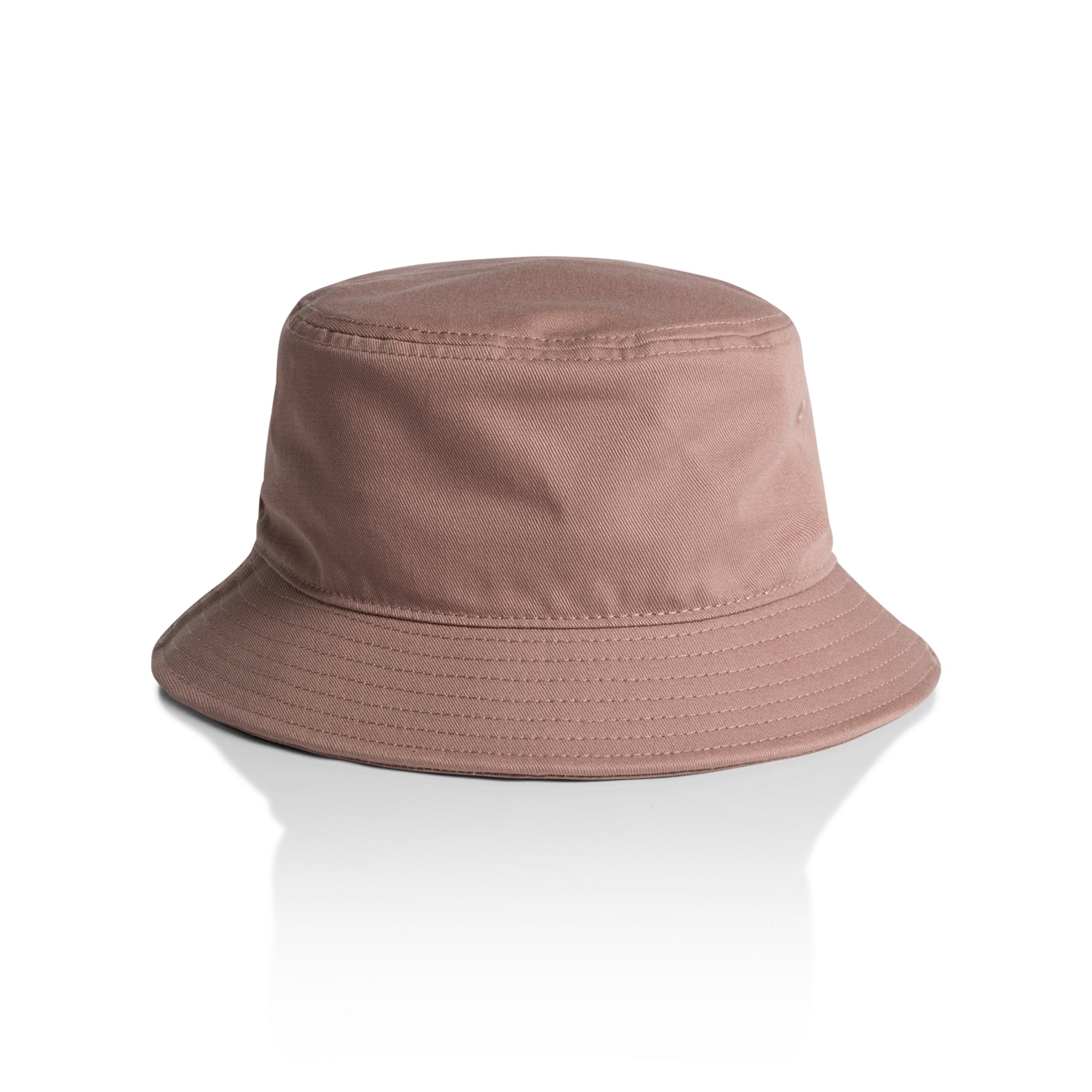 Front Image of AS Colour Bucket Hat in Colour Hazy Pink