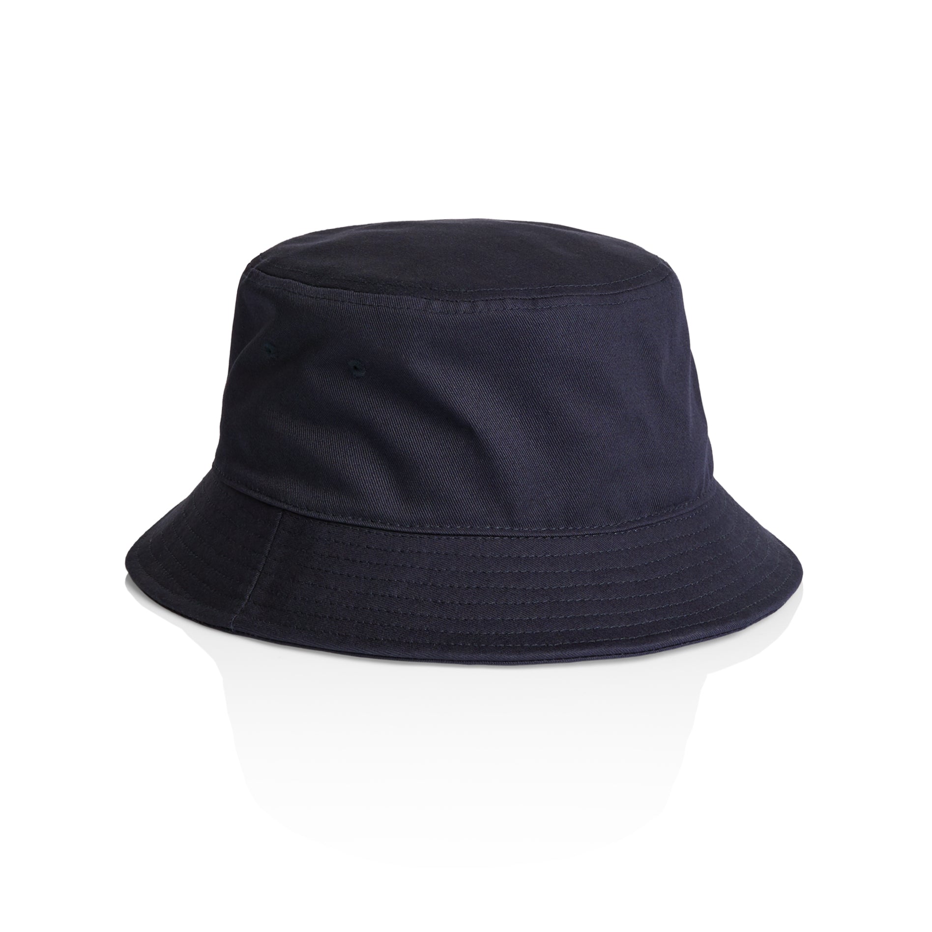 Front Image of AS Colour Bucket Hat in Colour Navy
