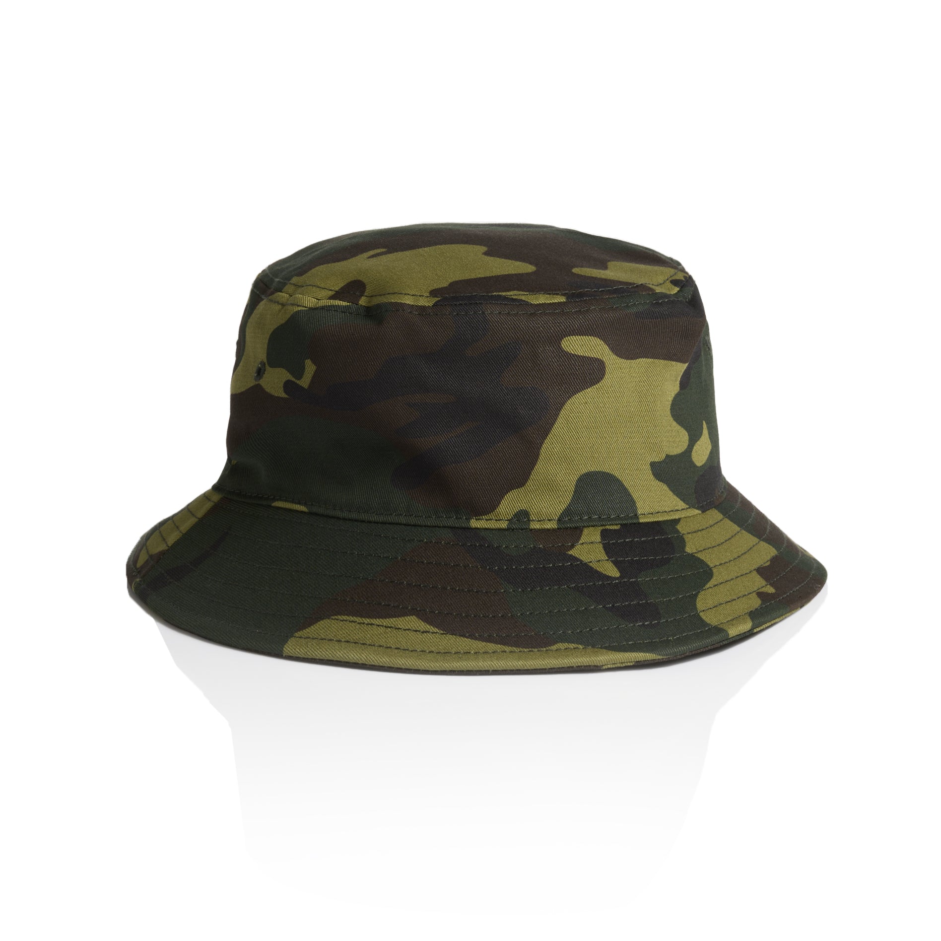 AS Colour Camo bucket hat on a white background