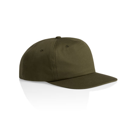 Side image of AS Colour Surf Cotton Cap in army