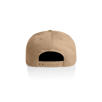 Back image of AS Colour Surf Cotton Cap in khaki