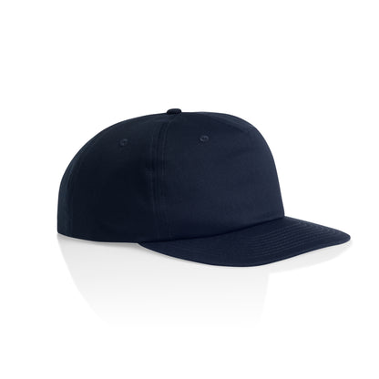 Side image of AS Colour Surf Cotton Cap in navy