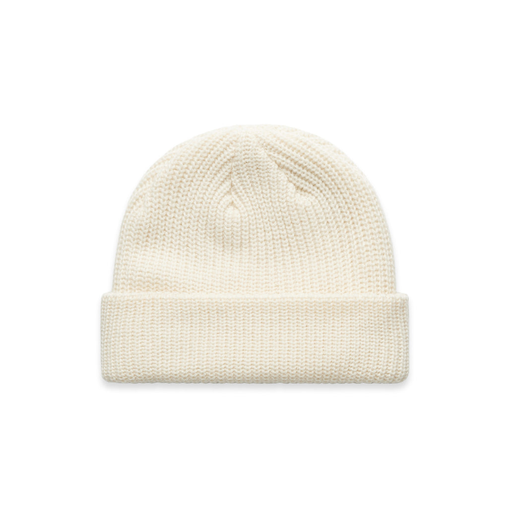 product image of as colour cable beanie in colour ecru
