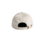 Product image of as colour access faded cap in the colour bone viewed from the back on a white background