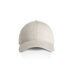 Product image of as colour access faded cap in the colour bone viewed from the front on a white background