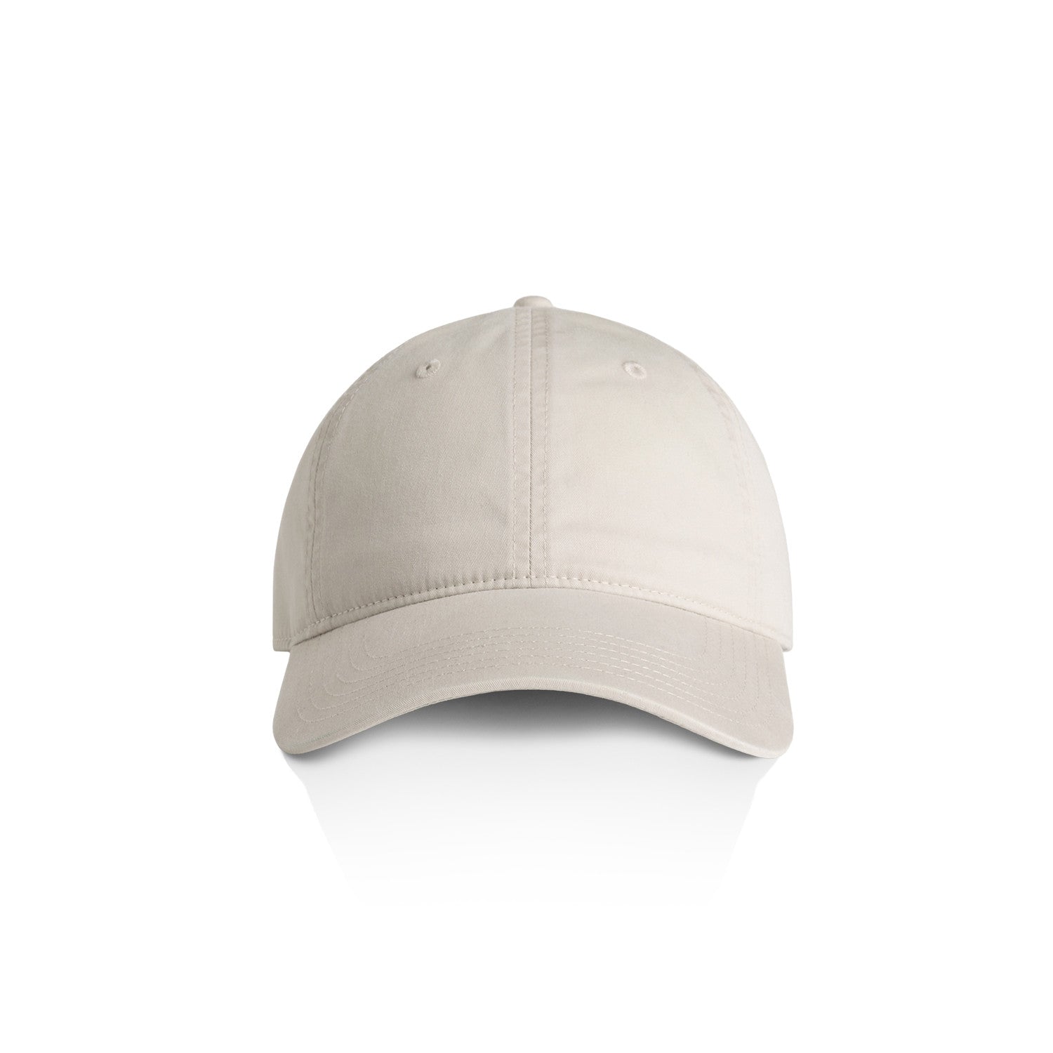 Product image of as colour access faded cap in the colour bone viewed from the front on a white background