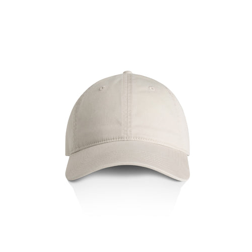 Product image of as colour access faded cap in the colour bone viewed from the front on a white background