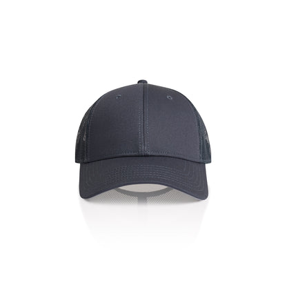 Front Image of AS Colour Icon Trucker Cap in Colour Petrol Blue