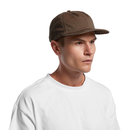 image of model wearing AS Colour Class Cap in Walnut