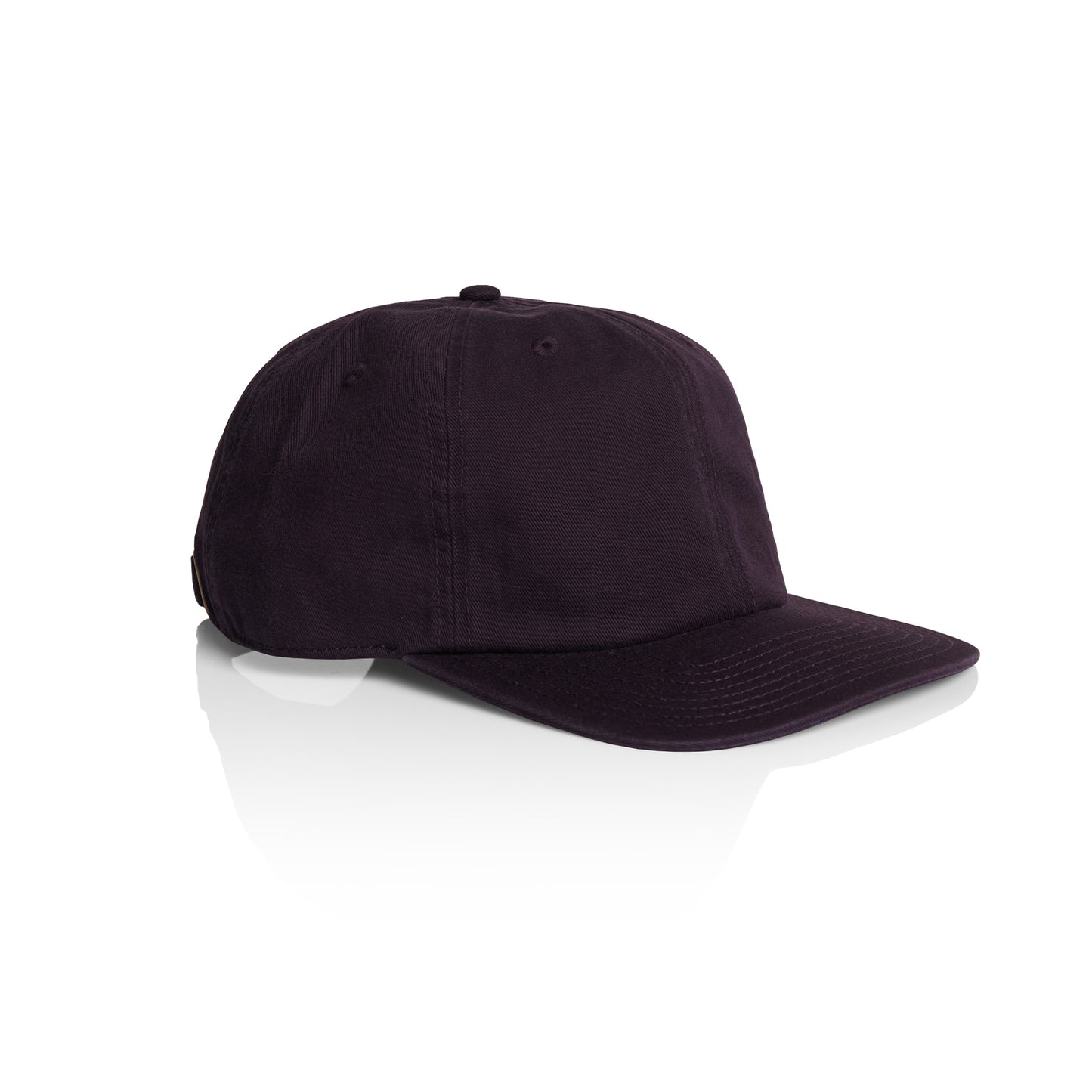 Side image of AS Colour Class Cap in Plum