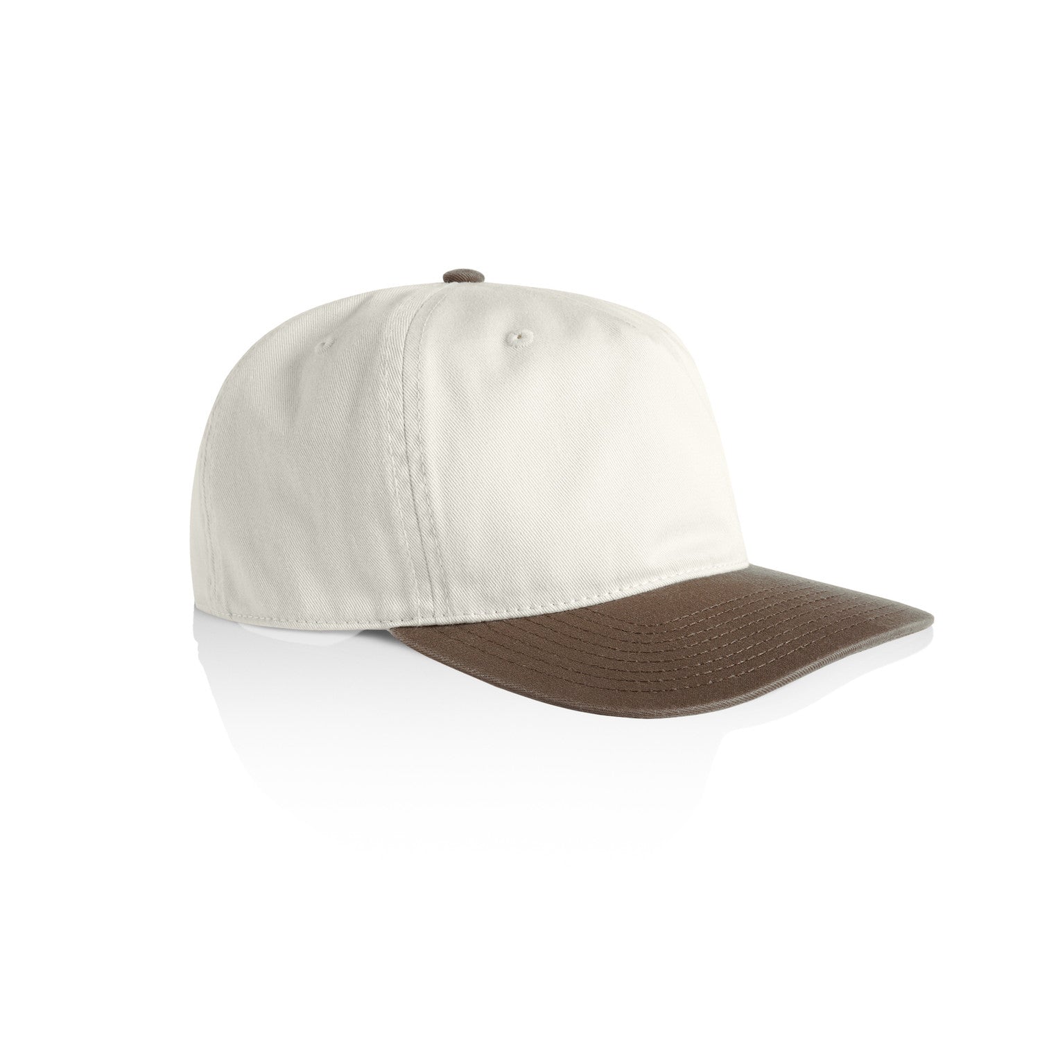 side product image of as colour class two tone cap in colour natural and walnut