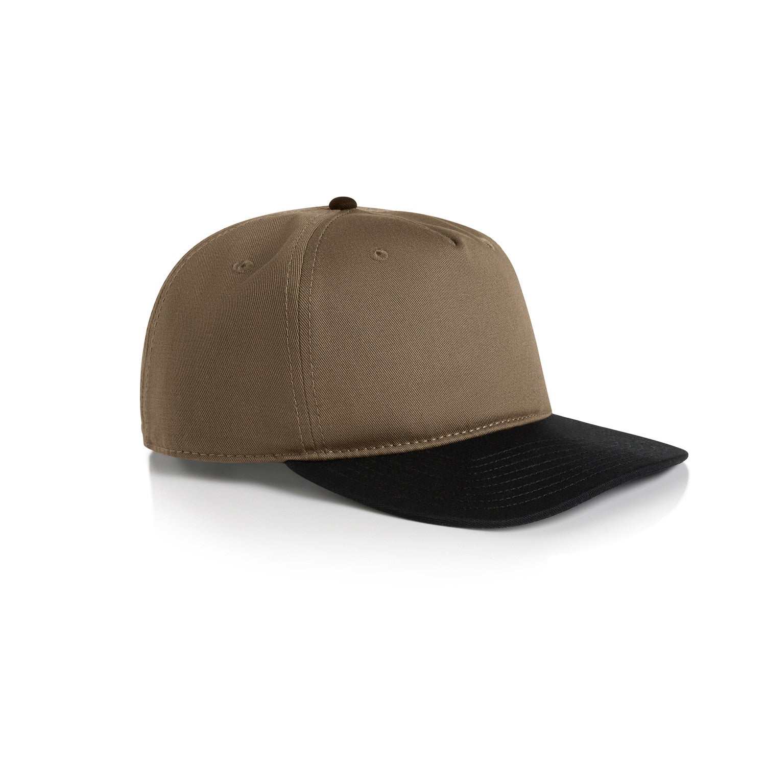side product image of as colour class two tone cap in colour walnut and black