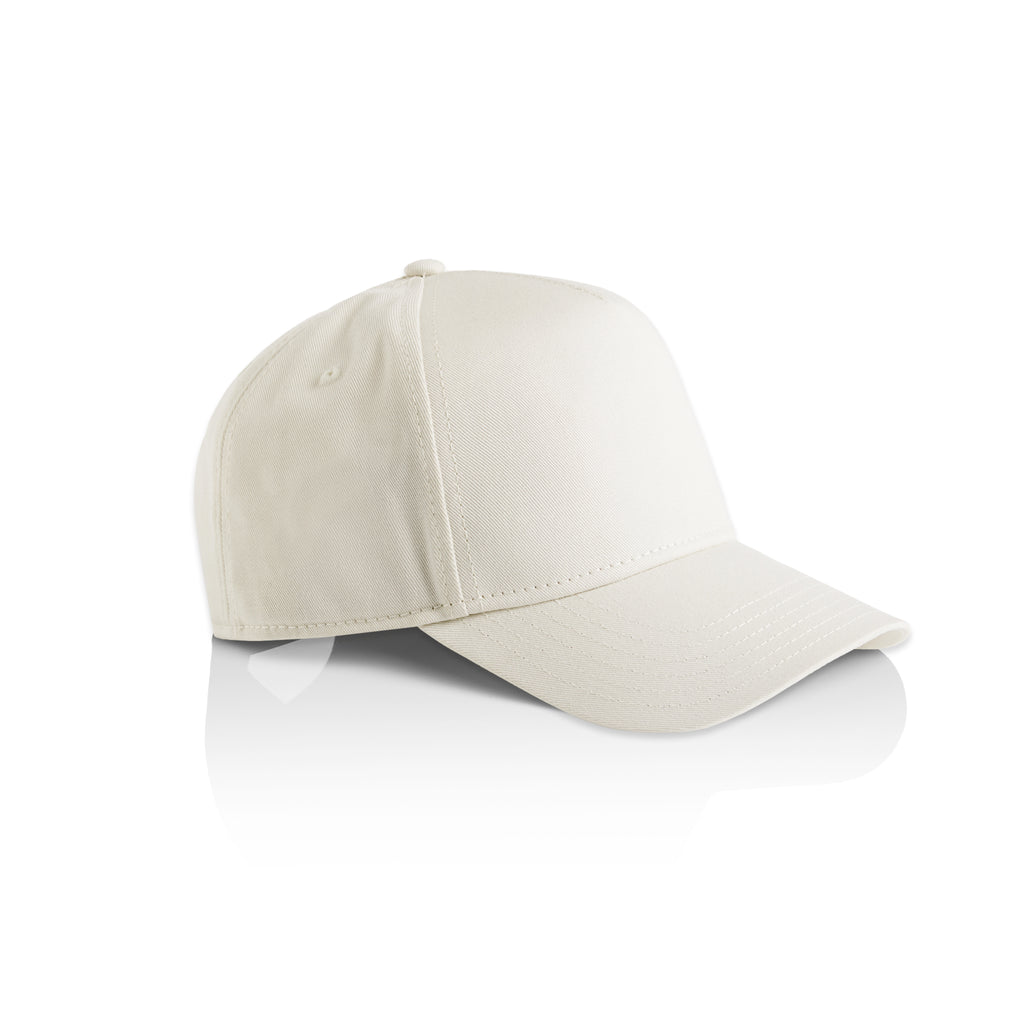 Side Image of AS Colour Frame Cap in Ecru