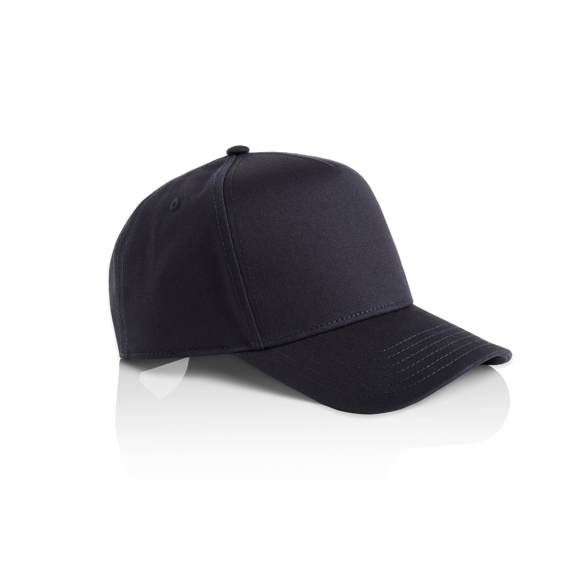 Side Image of AS Colour Frame Cap in Navy