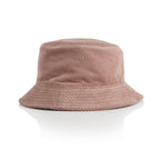 Front Image of AS Colour Cord Bucket Hat in Colour Hazy Pink