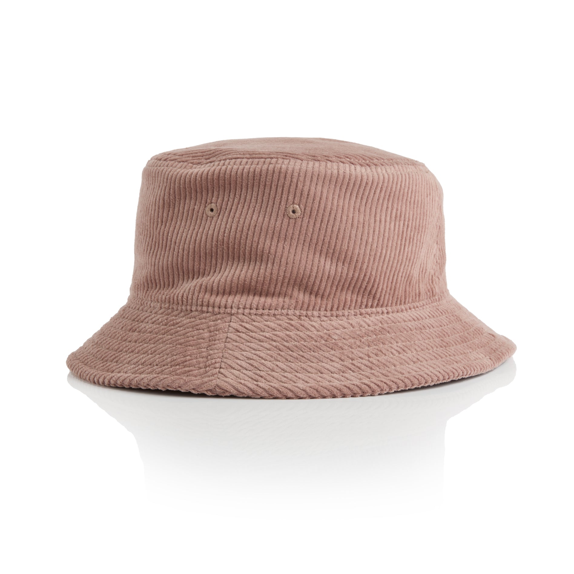 Front Image of AS Colour Cord Bucket Hat in Colour Hazy Pink