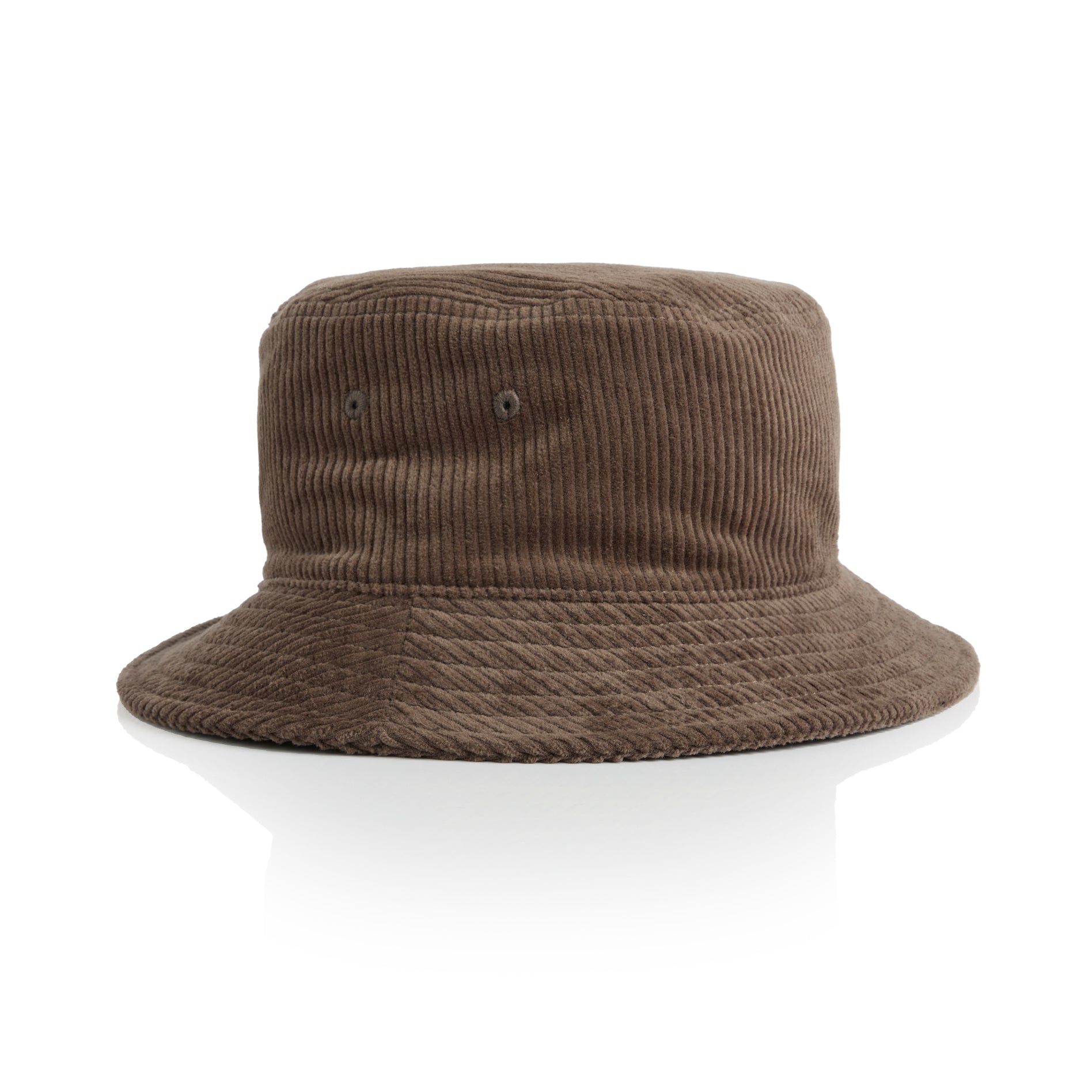 Front Image of AS Colour Cord Bucket Hat in Colour Walnut