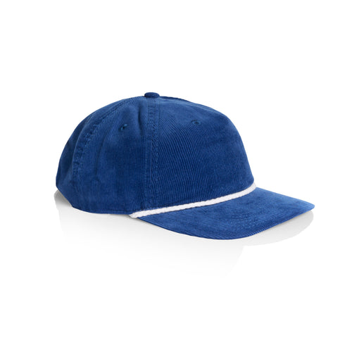 AS Colour class cord rope cap in liberty viewed from the side on a white background
