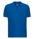 product image russell ultimate cotton pique polo-shirt colour azure