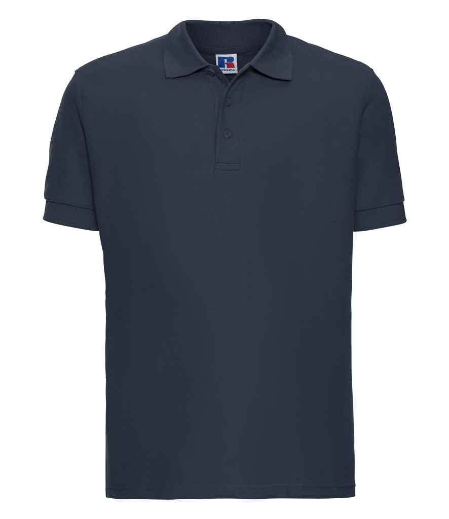 product image russell ultimate cotton pique polo-shirt colour french navy