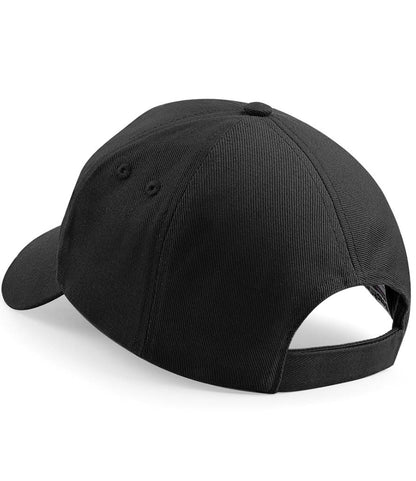 Beechfield Ultimate 5 Panel Cap - Back Image - Colour Black 