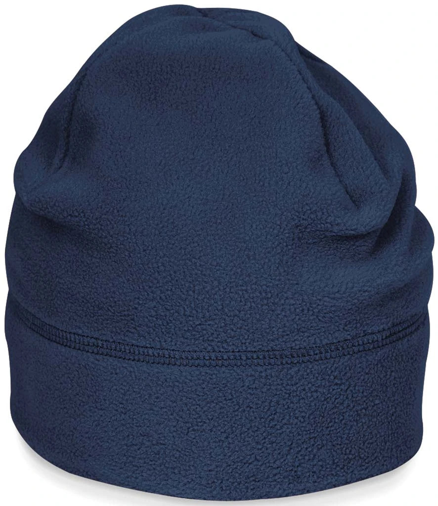 Product image of Beechfield Suprafleece® Summit Hat in navy on a white background
