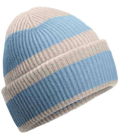 Custom Embroidered Beechfield Colour Block Beanie