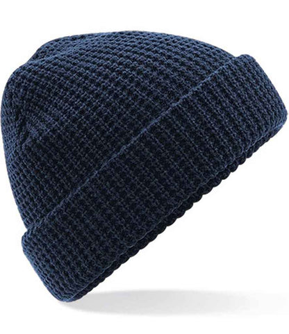 Custom Embroidered Beechfield Classic Waffle Knit Beanie