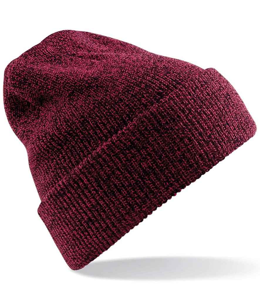 product image of beechfield heritage beanie in the colour antique burgundy