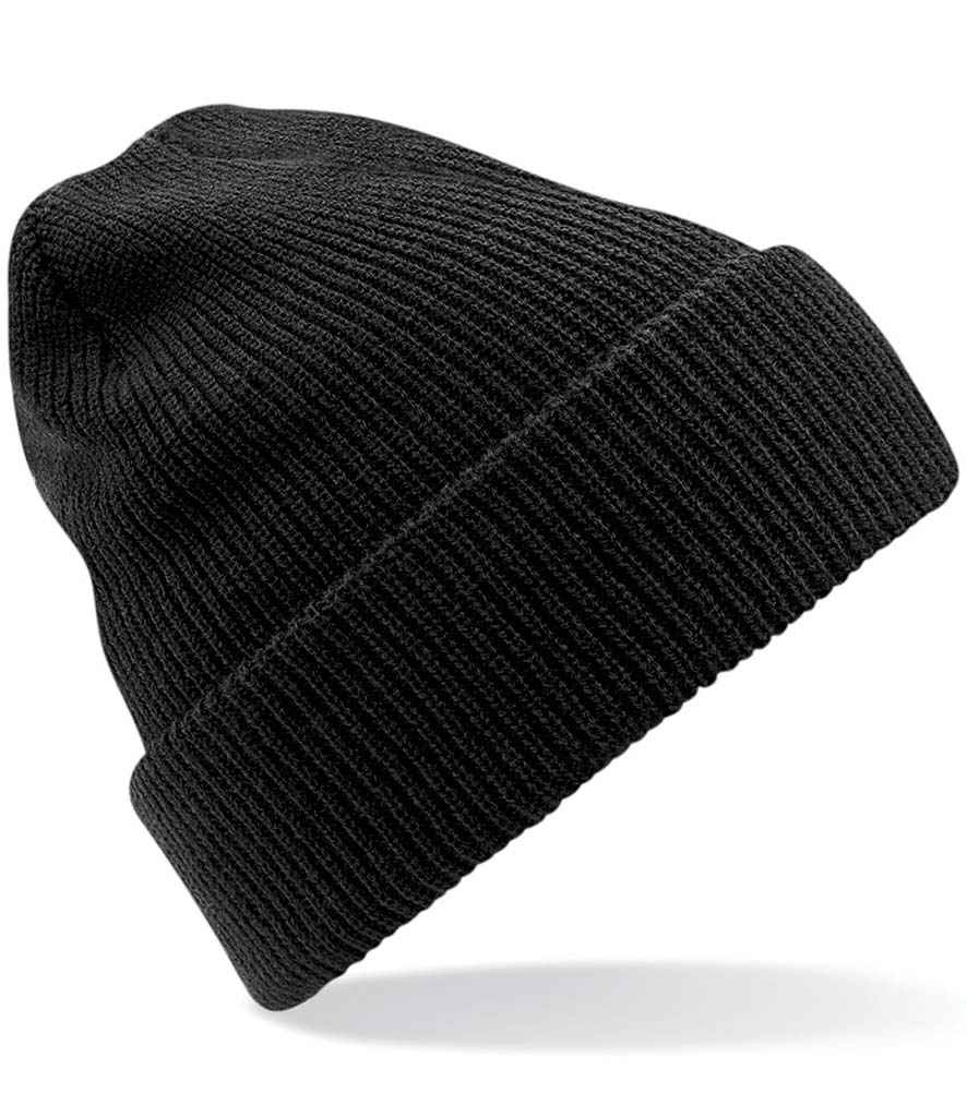 product image of beechfield heritage beanie in the colour black