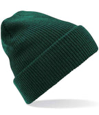 product image of beechfield heritage beanie in the colour bottle green