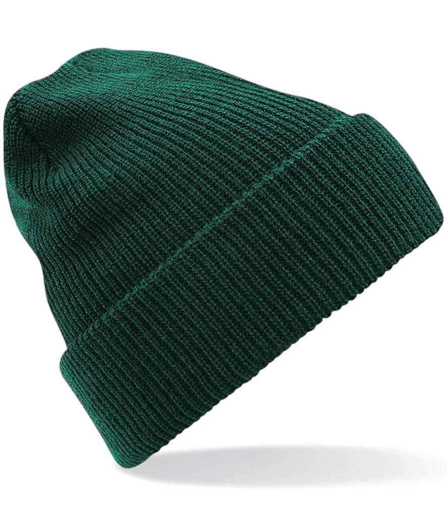 product image of beechfield heritage beanie in the colour bottle green