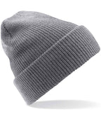 product image of beechfield heritage beanie in the colour graphite grey