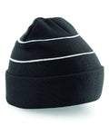 product image of Beechfield Enhanced-Viz Beanie in colour black photographed on a white background
