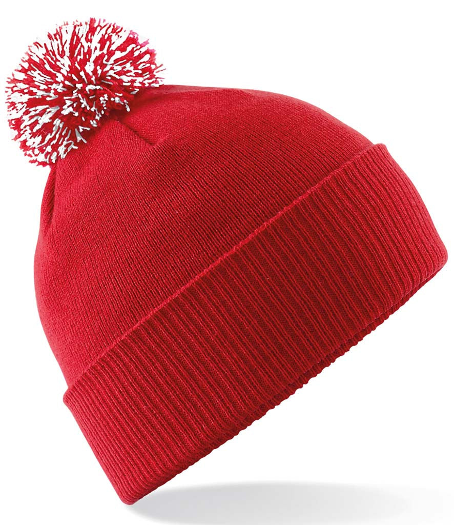 Beechfield Snowstar® Beanie Classic Red & White