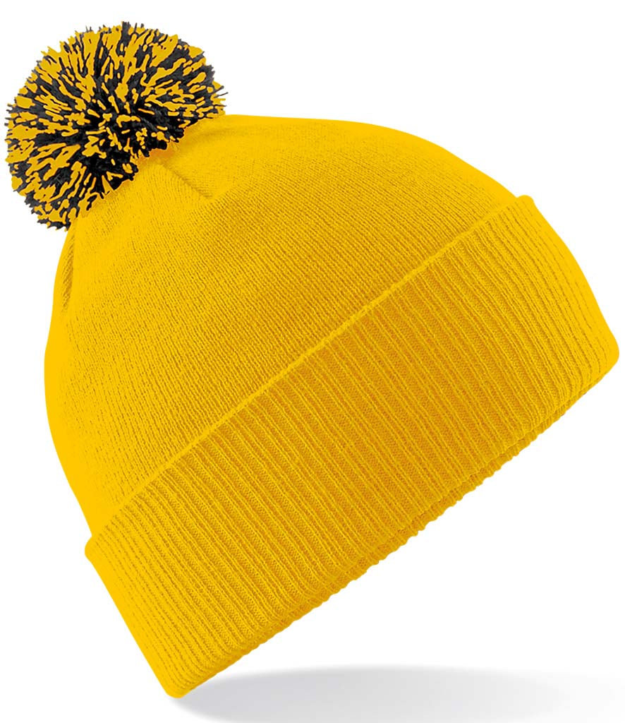 Beechfield Snowstar® Beanie Gold & Black