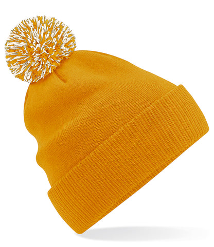 Beechfield Snowstar® Beanie Mustard & Off White