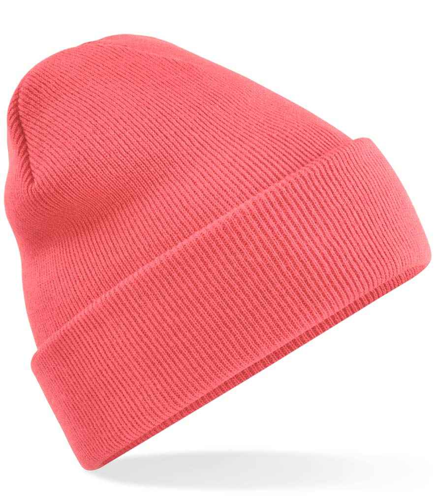 Beechfield Original Cuffed Beanie Coral